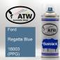 Preview: Ford, Regatta Blue, 16003 (PPG): 400ml Sprühdose, von ATW Autoteile West.